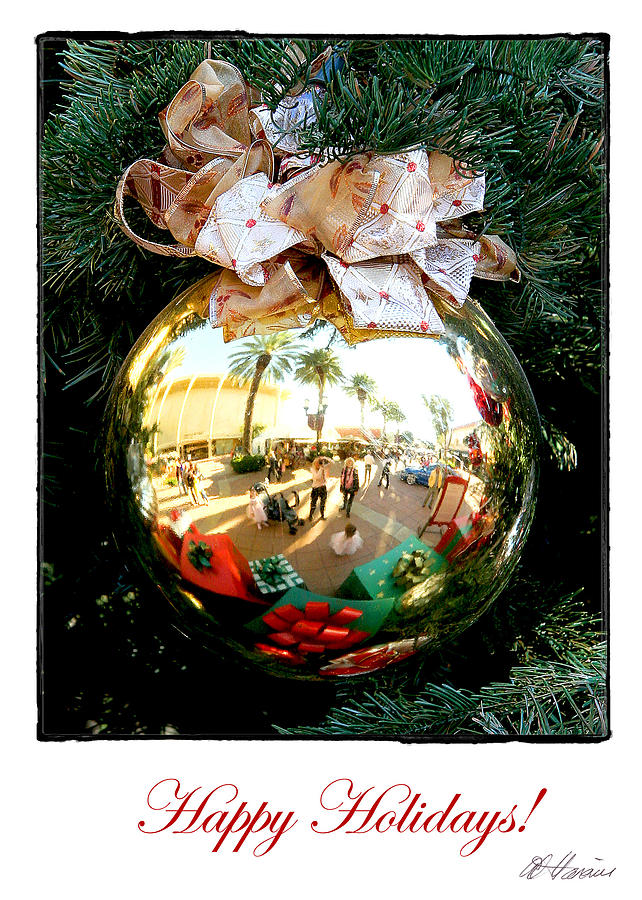 Christmas Reflections Photograph by Diana Haronis