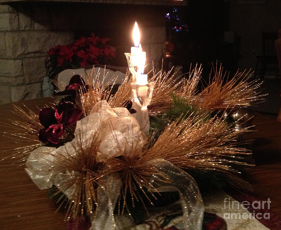Christmas Shining Light Photograph by Luther Fine Art