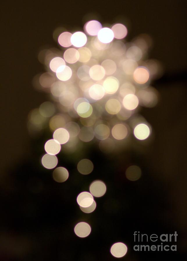 Christmas Photograph - Christmas Star Bokeh by Chris Anderson