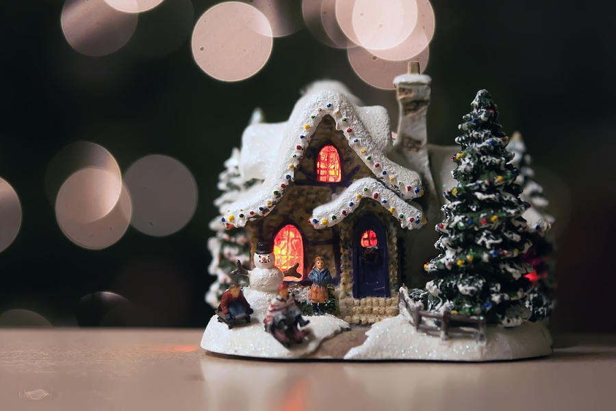 Christmas Town Toy Photograph by Alex Grichenko
