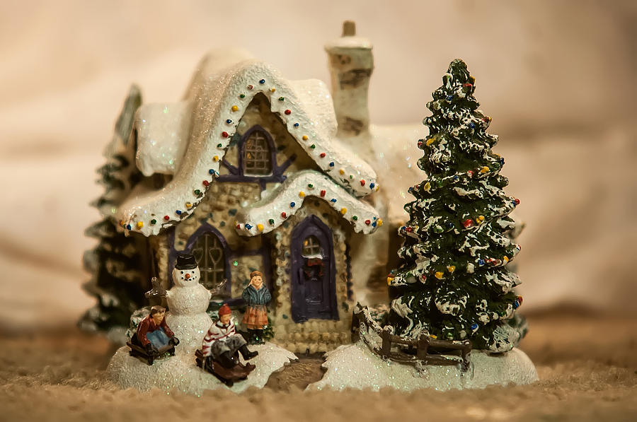 Christmas Toy Village Photograph by Alex Grichenko