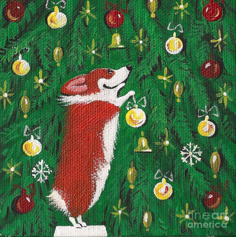 Christmas Toys Painting by Margaryta Yermolayeva