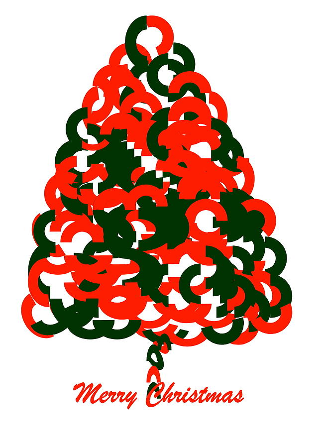 Christmas Tree 2 Digital Art by Gayle Price Thomas
