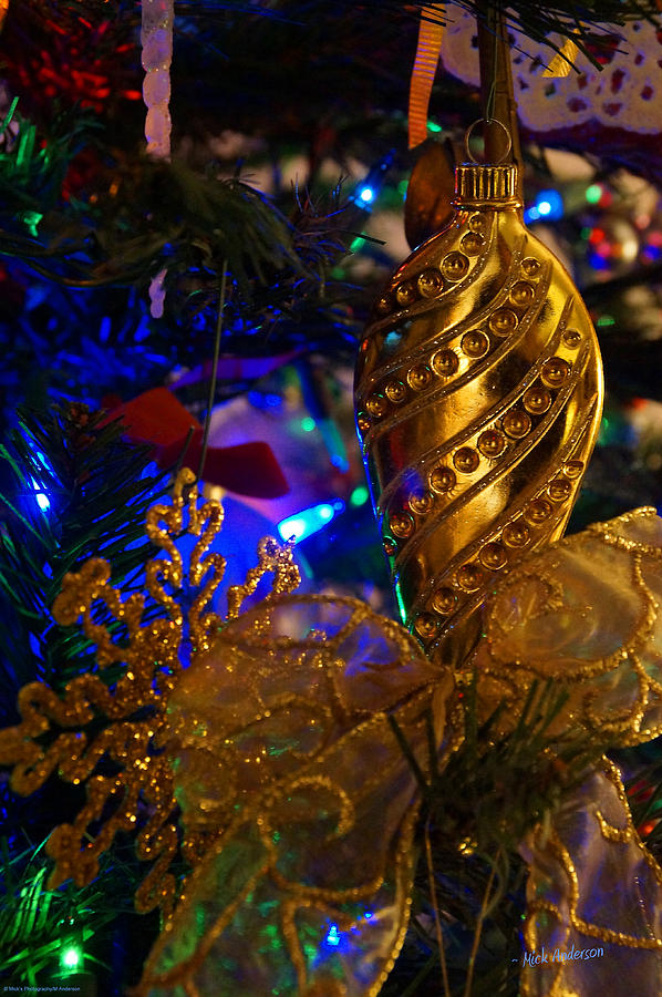 Christmas Tree Detail 2 Photograph by Mick Anderson