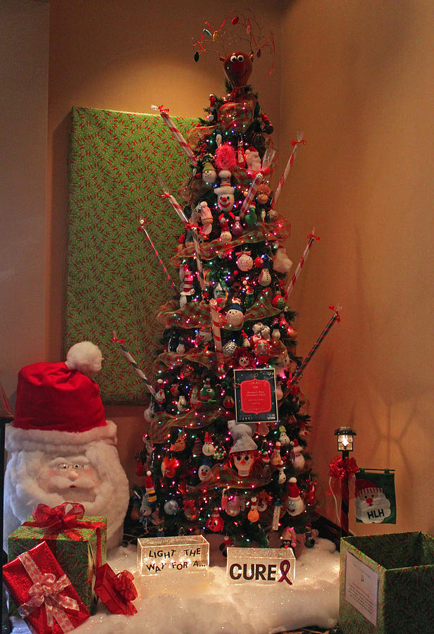 Christmas Tree for the Cure Photograph by Suzanne Gaff
