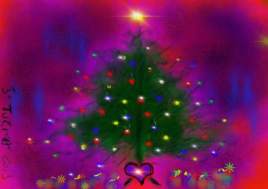 Christmas Tree Digital Art by Greg Liotta