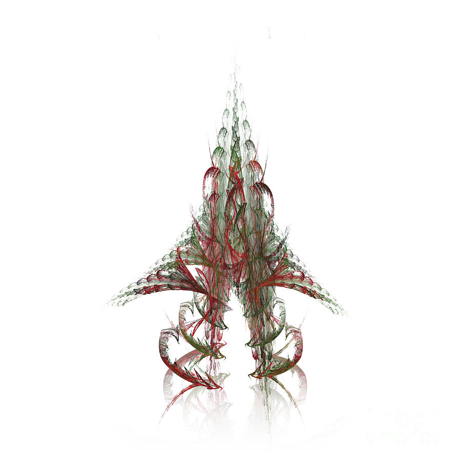 Christmas Digital Art - Christmas Tree by Mark Bowden