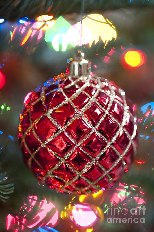 Christmas Tree Ornament Photograph by Jim Corwin