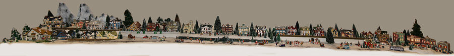 Christmas Village Photograph by Larry Linton