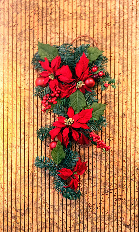 Christmas Wall Hanging Photograph by Linda Phelps