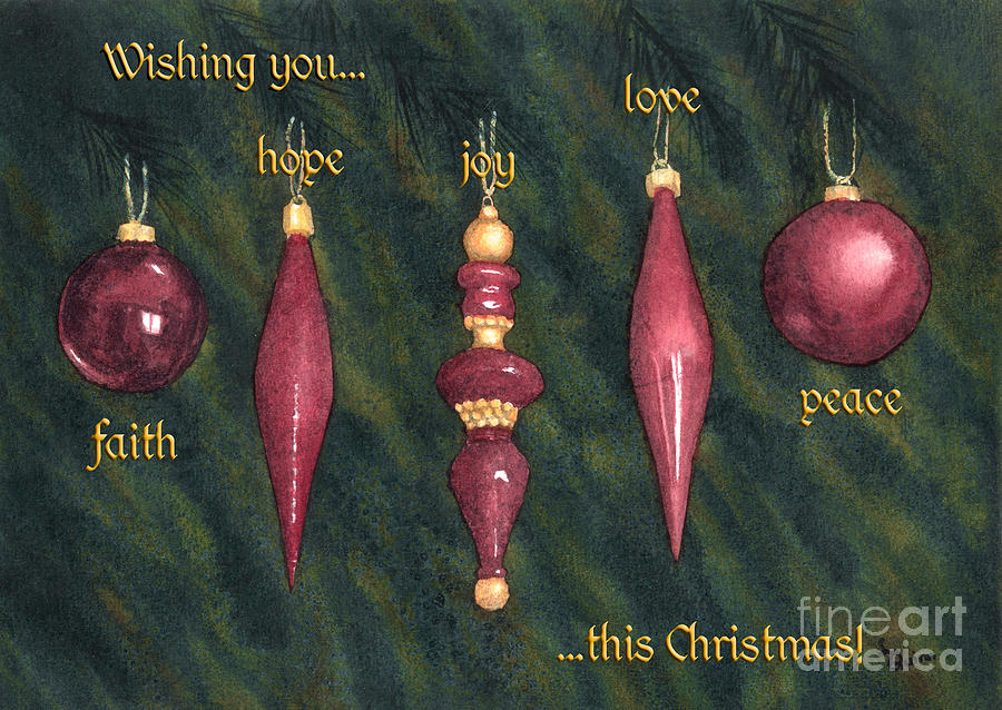 Christmas Wishes Painting by Lynn Quinn