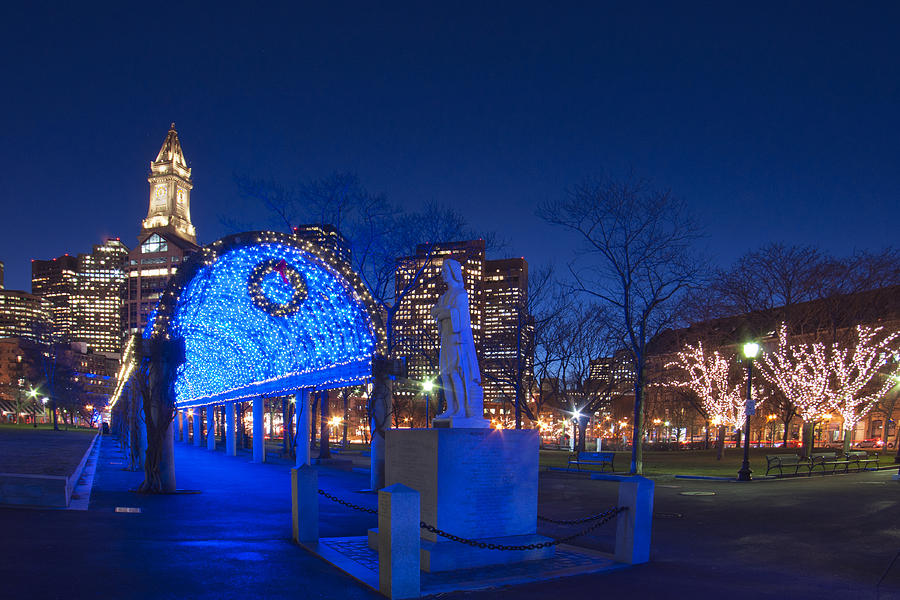 Christopher Columbus Park - Boston Photograph by Joann Vitali