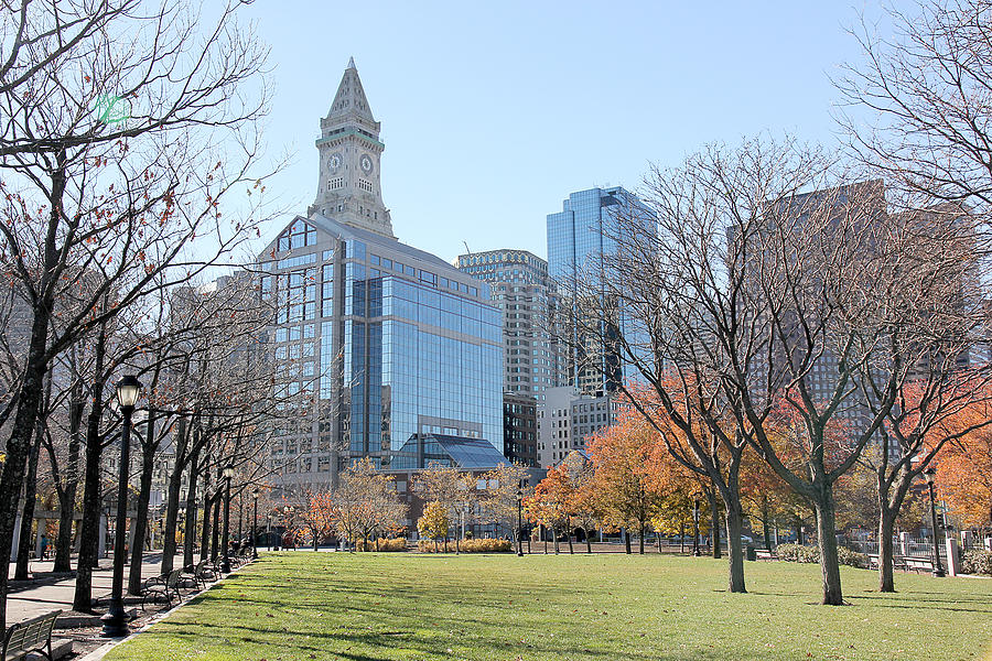 Christopher Columbus Park Photograph by Nancy A Santry - Fine Art America