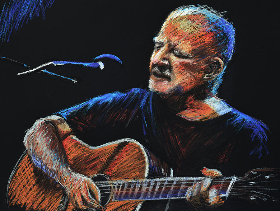 Christy Moore Painting by Melissa O Brien