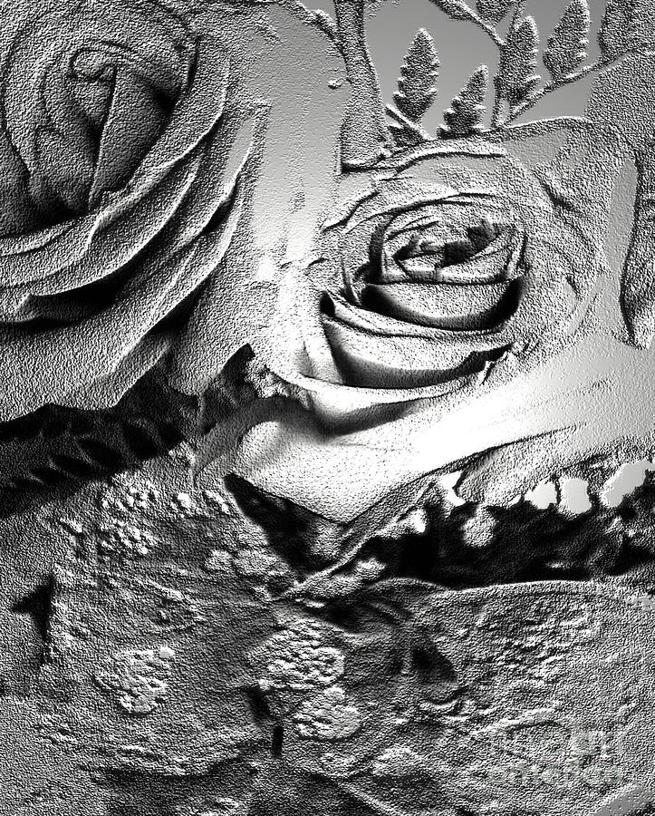 Chrome and Roses Photograph by Gayle Price Thomas