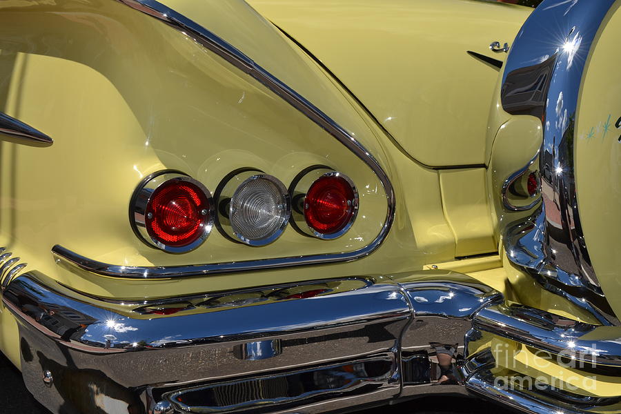 Chrome on Yellow Photograph by Kevin Fortier
