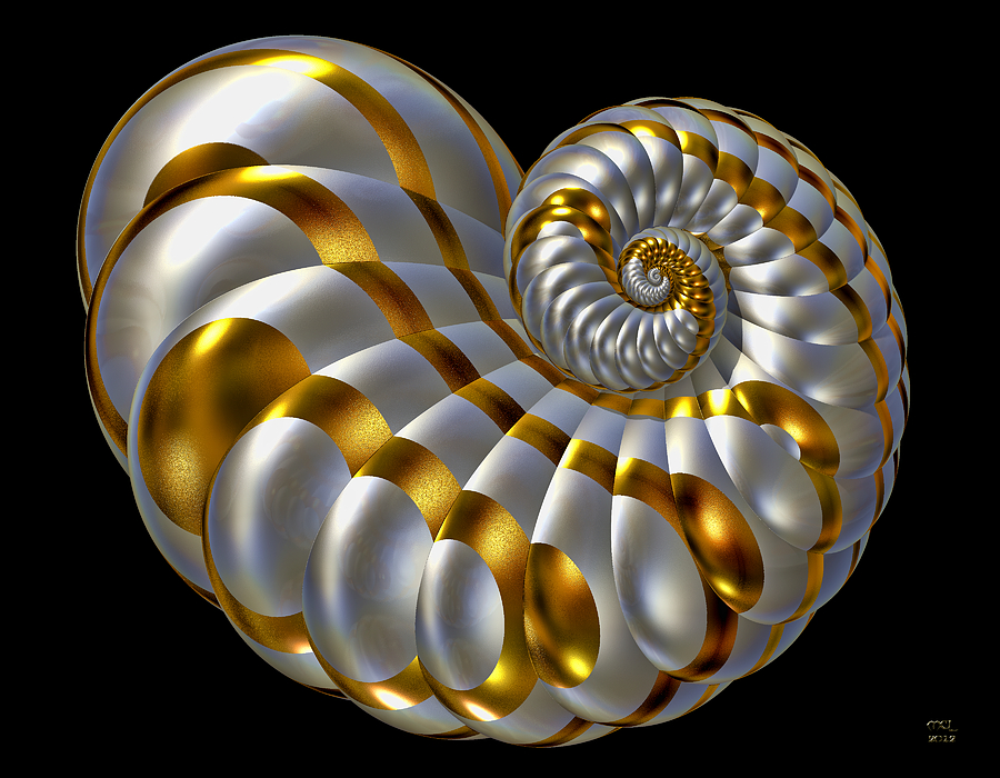 Chrysalis Shell Digital Art by Manny Lorenzo