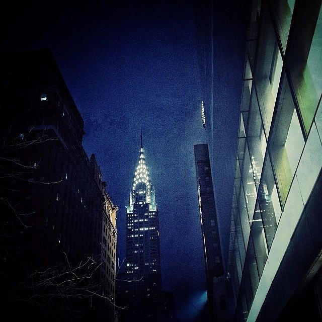Chrysler Building Photograph by Begun B