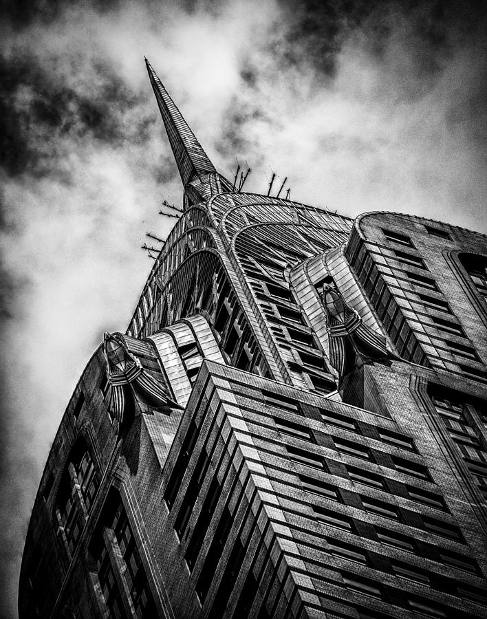 Chrysler Building - Black and White Photograph by James Howe