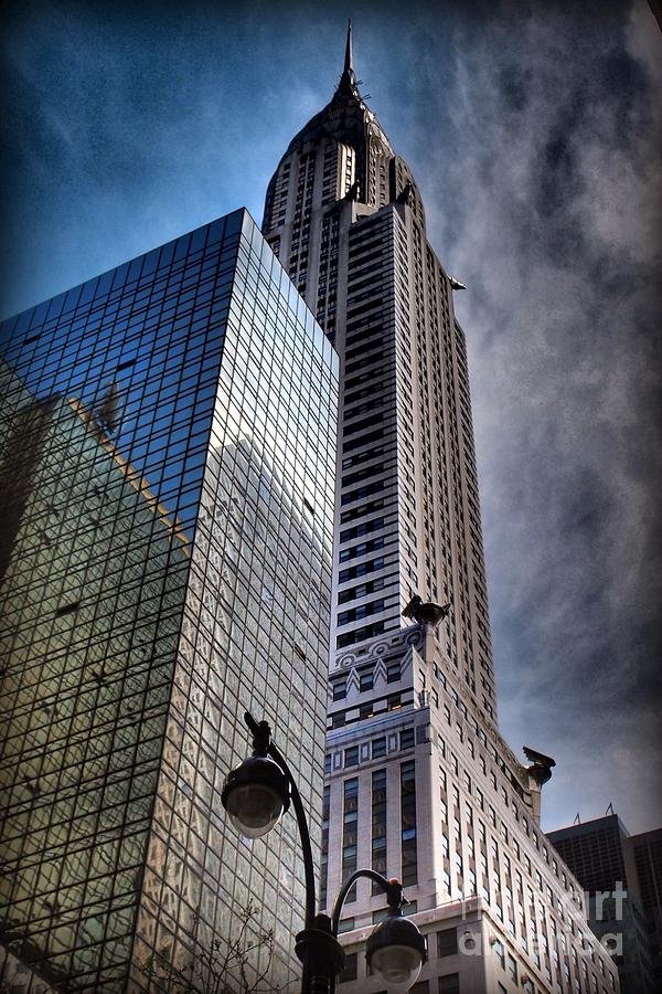 Chrysler Building from Below Photograph by Miriam Danar