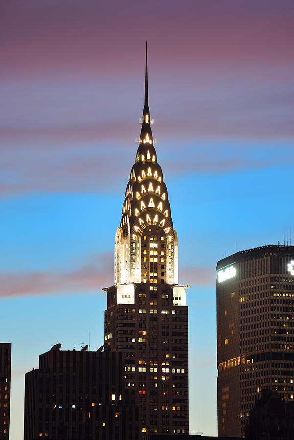Chrysler Building in New York City Manhattan Photograph by Songquan Deng
