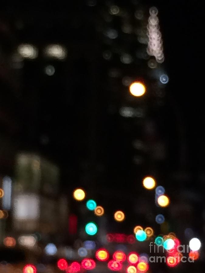 Chrysler Building in Traffic Photograph by Miriam Danar