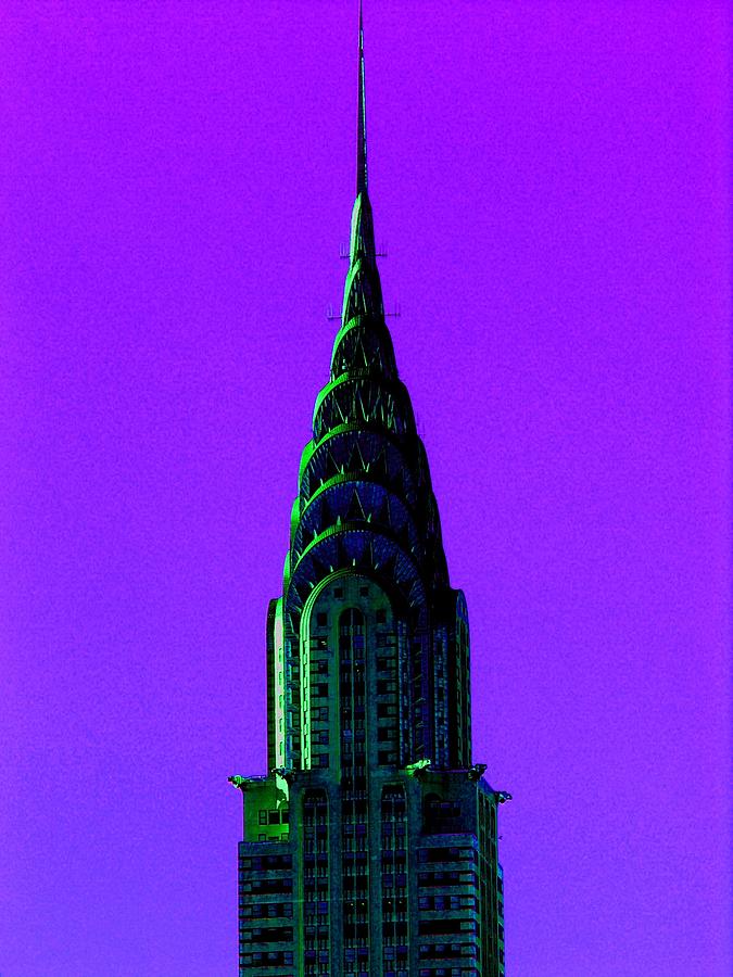 Chrysler Building Photograph by Jacqueline M Lewis