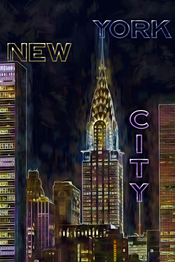 New York City Photograph - Chrysler Building New York City NYC by Susan Candelario