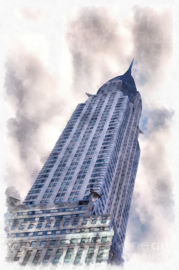 New York City Photograph - Chrysler Building NYC by Edward Fielding