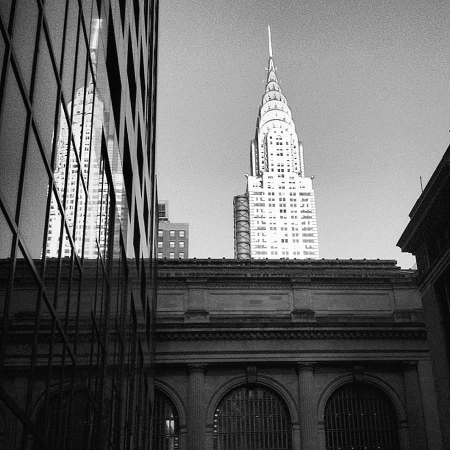 Chrysler Building Photograph - Chrysler Reflected by Eric Shore