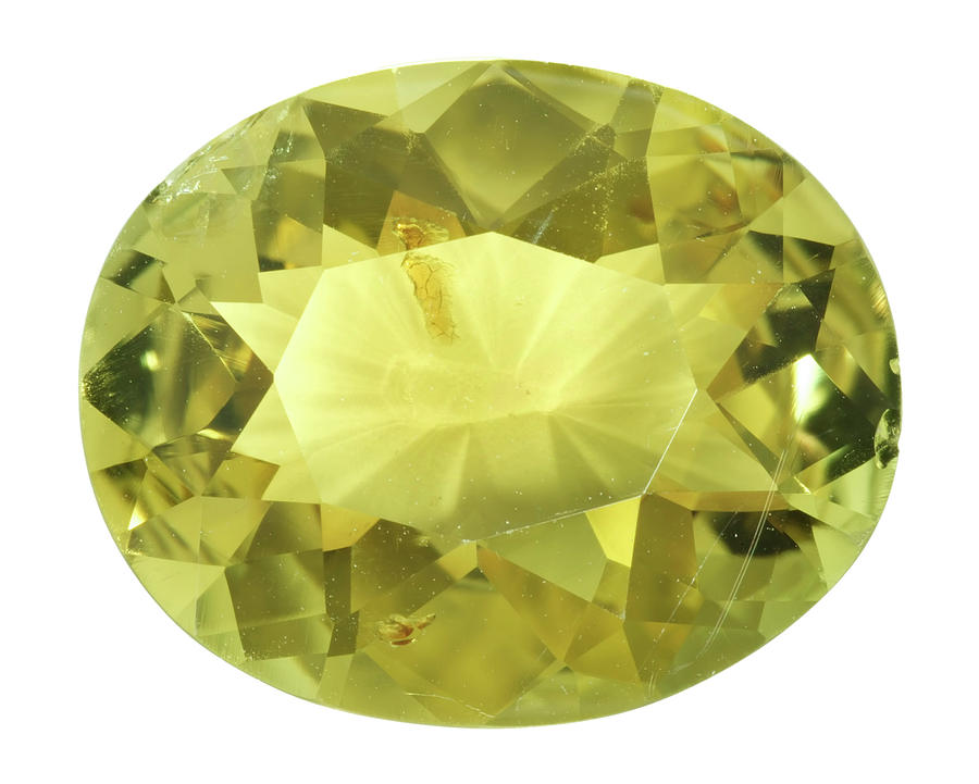 Chrysoberyl Yellow Beryllium Gemstone Photograph by Natural History ...