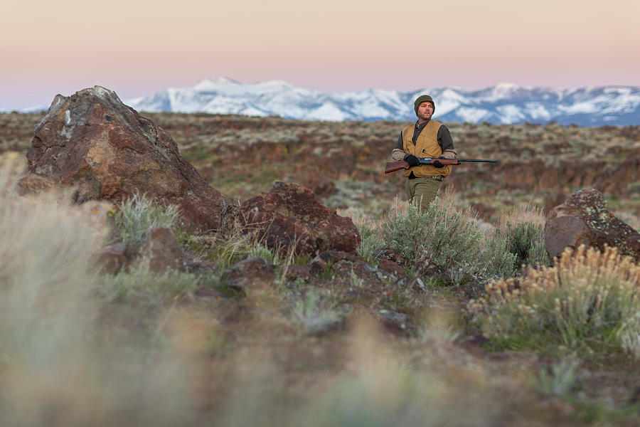 Chukar Hunting In Nevada Photograph by Michael Okimoto Fine Art America