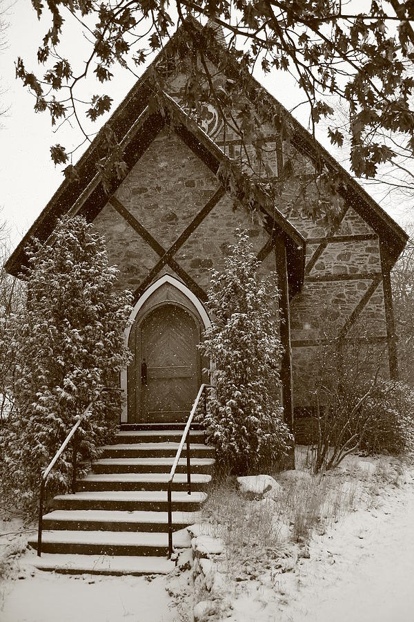 Church Algoma University Photograph by Paula Brown