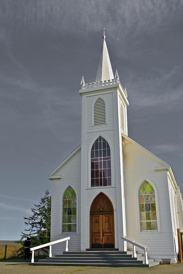 Church at Bodega Photograph by SC Heffner