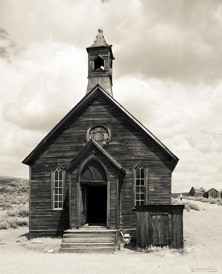 Church at Bodie Photograph by Jim Snyder