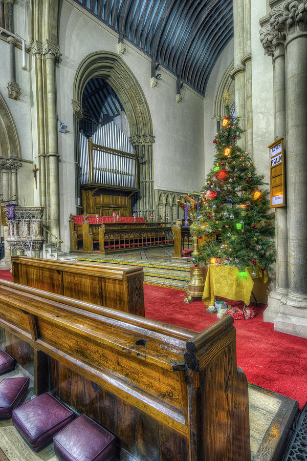 Church at Christmas Photograph by Ian Mitchell