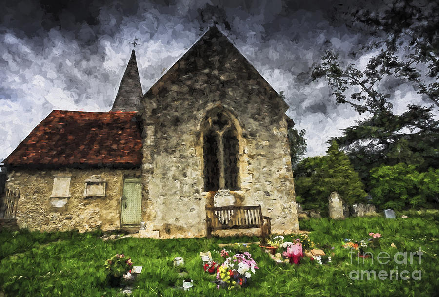 Church at Lissing Photograph by Sheila Smart Fine Art Photography