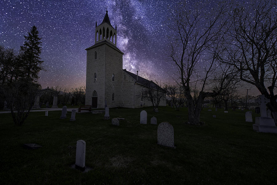 Church at night Photograph by Nebojsa Novakovic