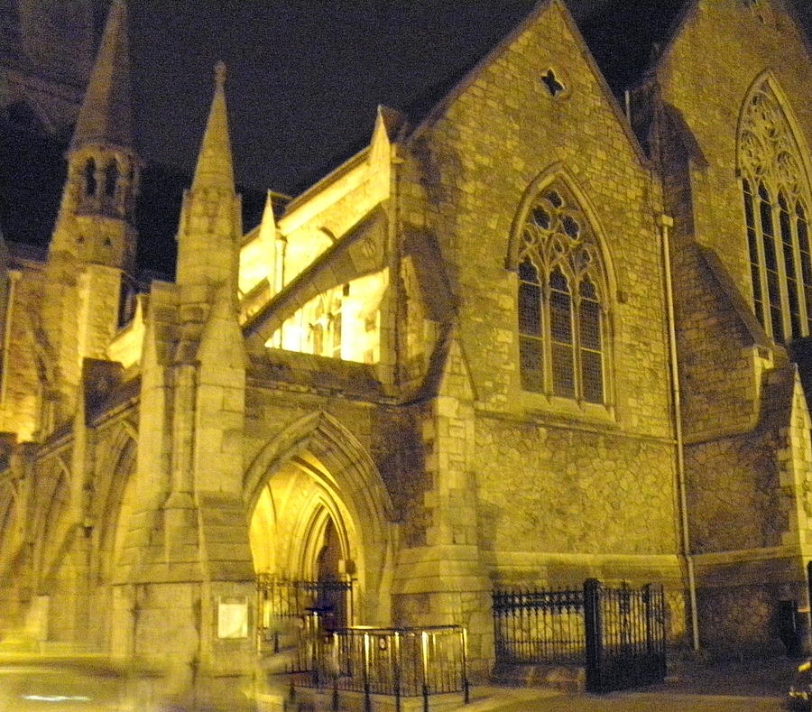 Church At Night Photograph by William Haggart