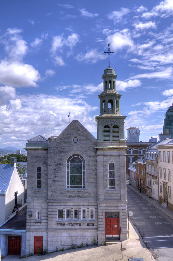 Church At Quebec City Photograph By Dan Poirier Fine Art America   Church At Quebec City Dan Poirier 