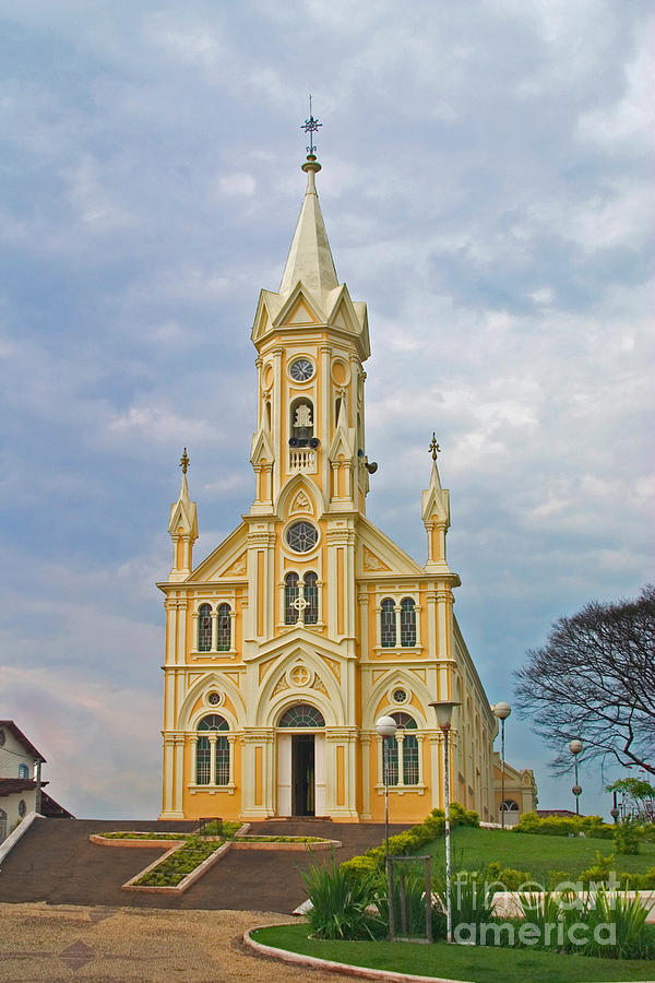 Church, Brazil Photograph by David Davis