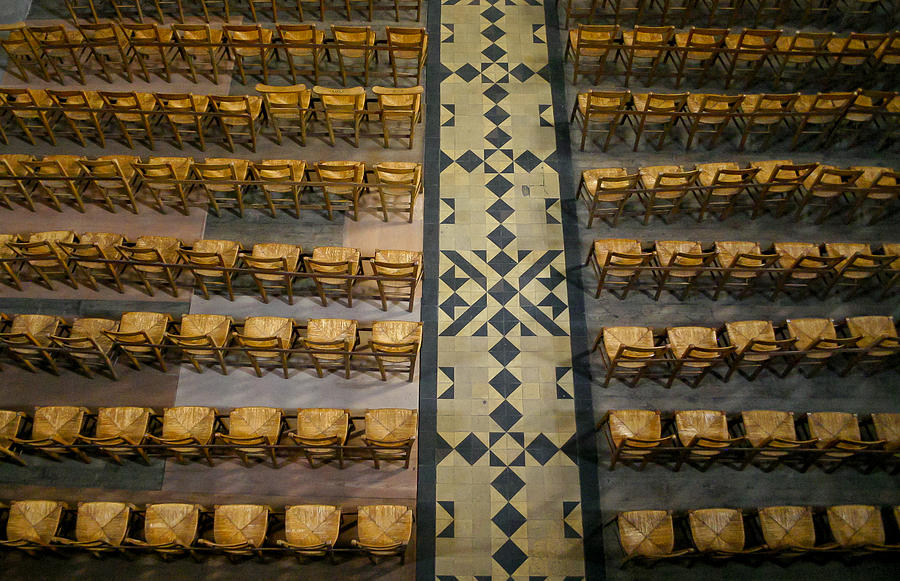 Church chairs Photograph by Jenny Setchell
