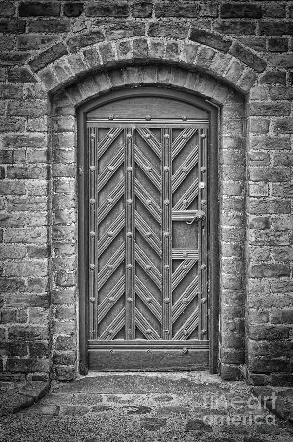 Church Door 02 Photograph by Antony McAulay