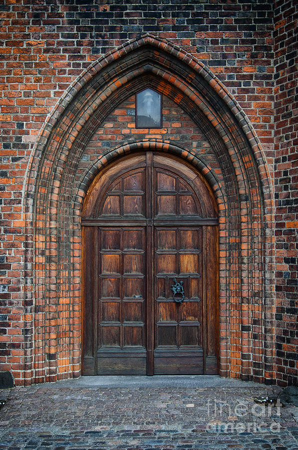Church Door Photograph by Antony McAulay
