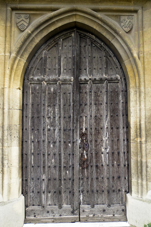 Church door Photograph by David Pyatt