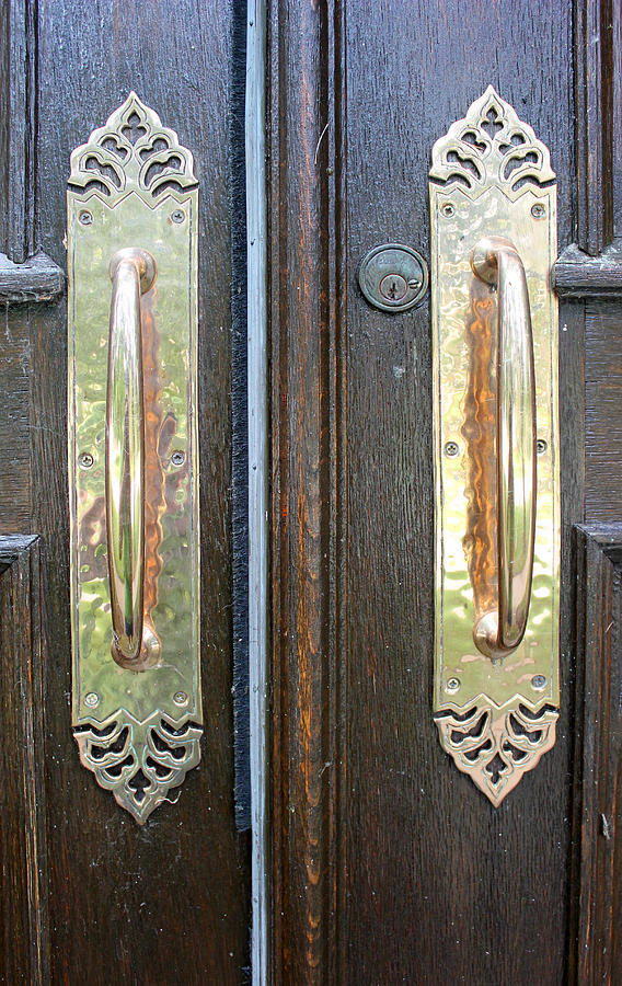 Church Door Handles 2 Photograph by Mary Bedy - Fine Art America