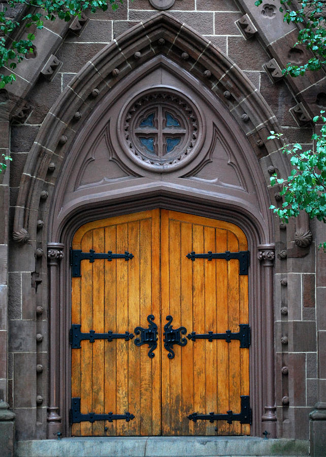 Architecture Photograph - Church Door II by Rose Pasquarelli