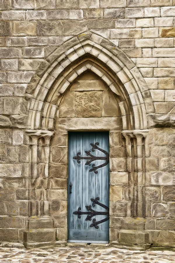 Church Door Photograph by Wes and Dotty Weber