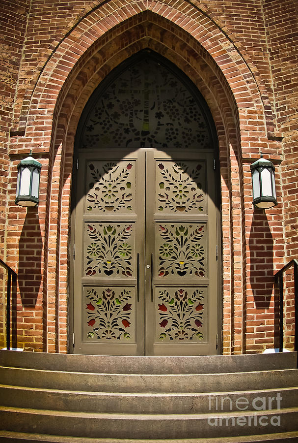 Church Doors Photograph by Colleen Kammerer