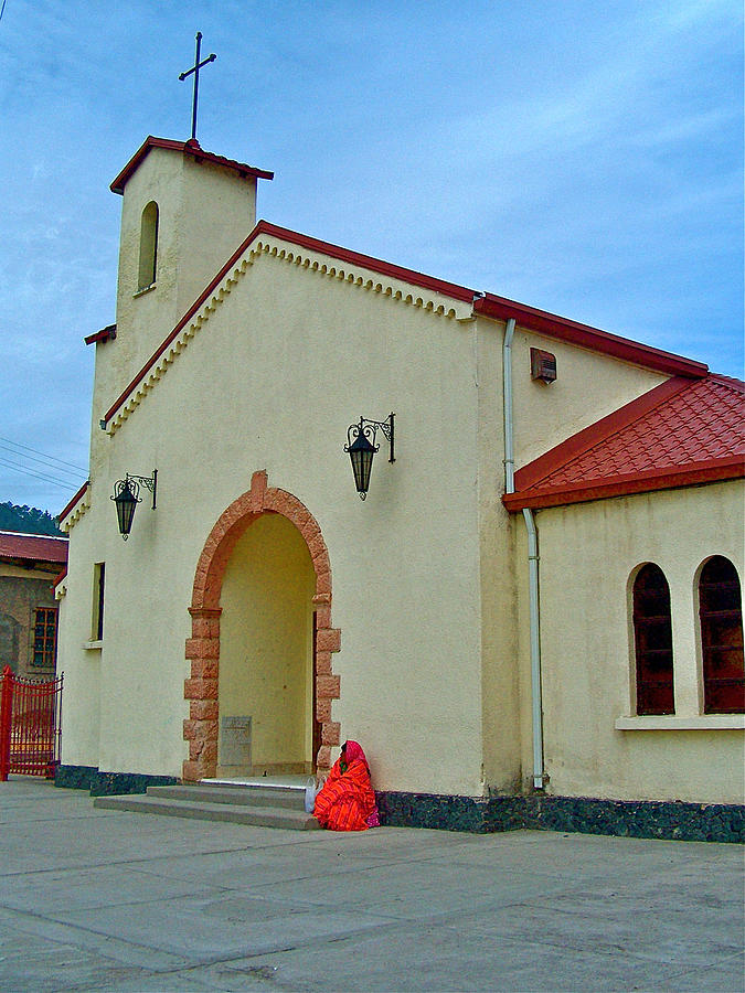 Church in Creel-Chihuahua, Mexico Photograph by Ruth Hager